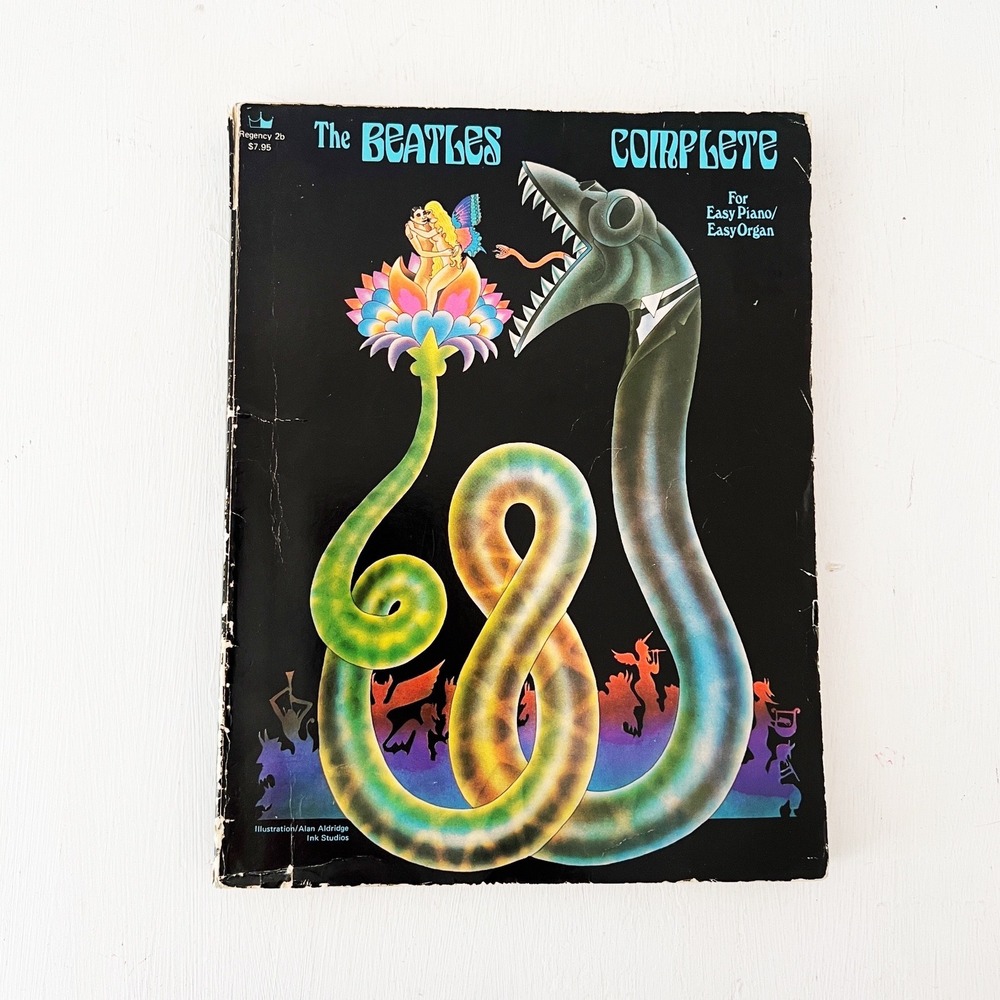 Hansen Publications The Beatles Complete Songbook Piano Alan Aldridge Art 1969